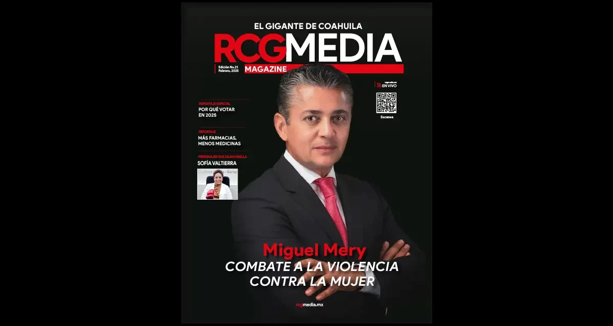 RCG Media Magazine no. 21 | Miguel Mery combate a la violencia contra la mujer