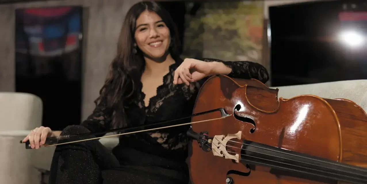 Ximena, disciplina y música desde los 6 años