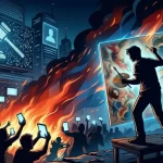 El arte ante las hogueras digitales