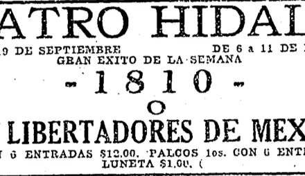 ‘1810’: La primera película mexicana que nadie puede recordar