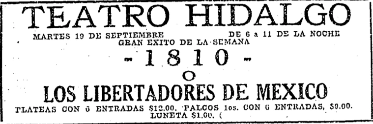 ‘1810’: La primera película mexicana que nadie puede recordar