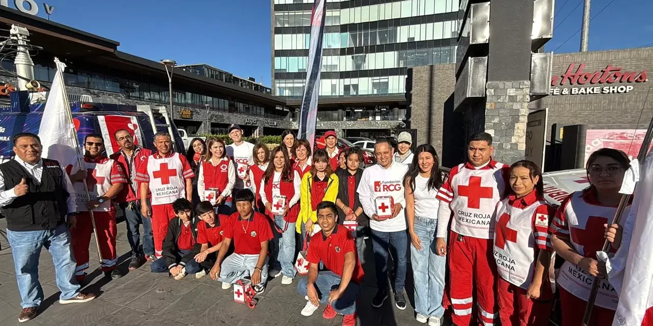 Unidos por la colecta anual ‘México Dona, Saltillo Dona’