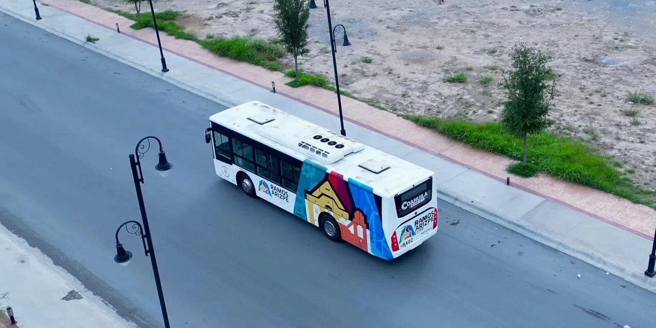 Invierte Ramos Arizpe en transporte público gratuito